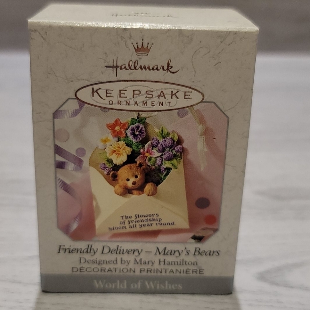 Hallmark Keepsake Ornament- Friendly Delivery - Mary's Bears